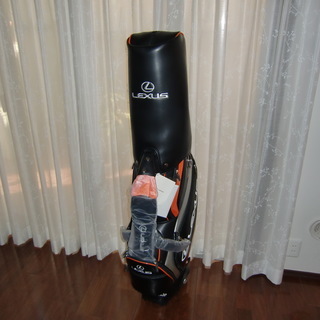 ★受付中止中★　レクサス・オリジナルキャディバッグ　９.５型　新品（非売品）