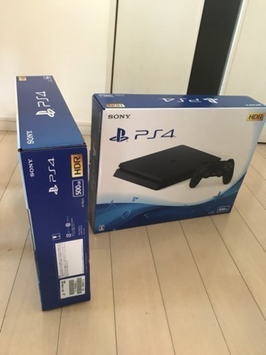 [値下げ]PS4 新品未使用500GB 2名