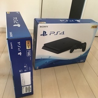 [値下げ]PS4 新品未使用500GB 2名