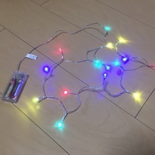 受付終了【未使用品】クリスマス等用装飾ライト