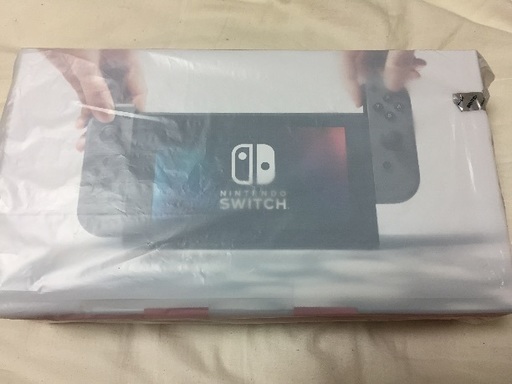 任天堂スイッチ 本体（グレー）メーカー保証１年付き