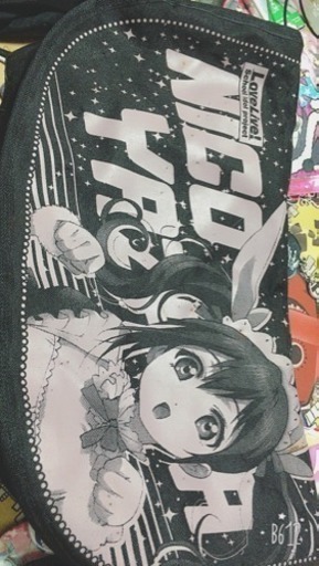 ラブライブ 矢澤にこ バッグ、缶バッジ、ラバーストラップ類