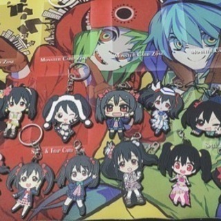 ラブライブ 矢澤にこ バッグ、缶バッジ、ラバーストラップ類