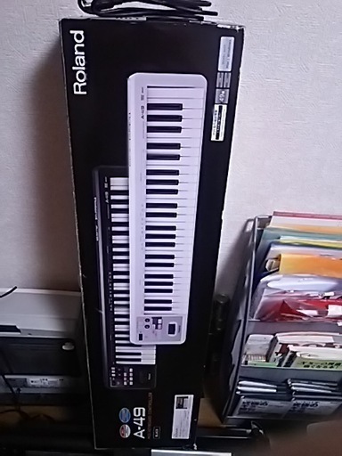 ROLAND A-49 黒 MIDIキーボード 美品