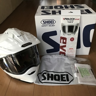 SHOEI HORNET ADV　白　Lサイズ使用少ない