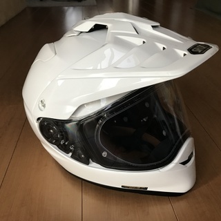 SHOEI HORNET ADV 白 Lサイズ使用少ない バイク