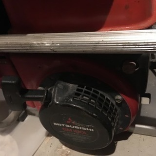 発電機、三菱エンジン。