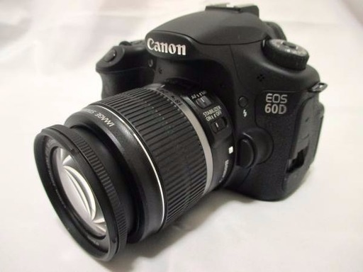 最終値下げ Canon 60D ボディu0026 EF S 18-55mm レンズ 充電器/充電池