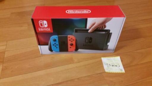 値下　Nintendo　switch　ネオンブルーネオンレッド