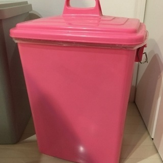 中古☆45ℓゴミ箱 ピンク