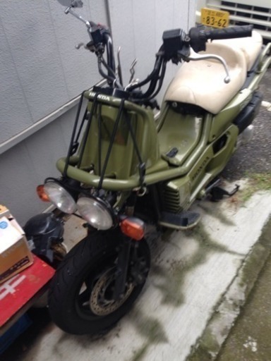 HONDA(ps250)マフラーとシートカスタム