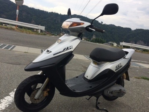 ２スト、希少　ヤマハＪＯＧーＺＲ　7.2馬力フルパワー、６０ｋｍオーバー、　レストアベース実動車