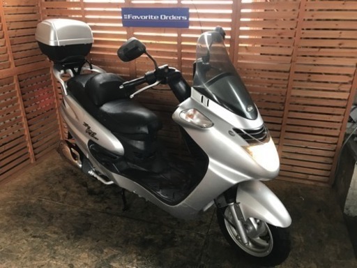 バイク屋さんで整備されたSYM