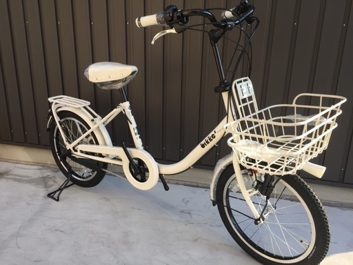 売切◆第2弾☆ブリヂストン☆ビッケ２　bikke2B 　3段変速　ホワイト◆三人乗り自転車◆