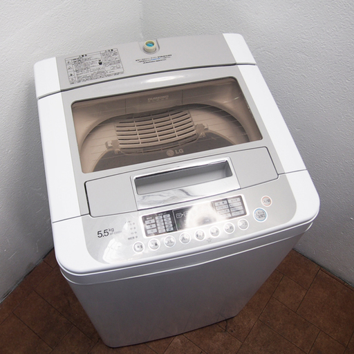 静音設計モデル 頑丈ガラストップ 洗濯機 GS41