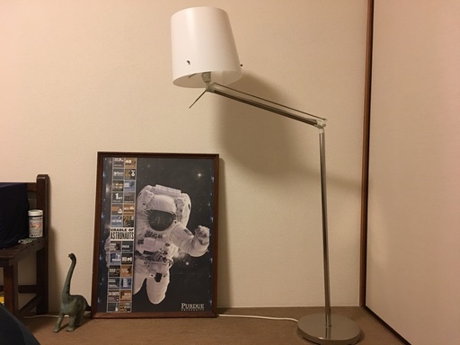 IKEA SAMTIDフロアランプ・中古