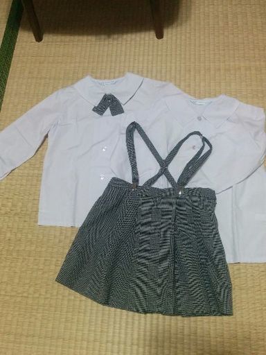 茅ヶ崎みなもと幼稚園制服一式(女の子用)