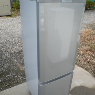 美品　三菱 2ドア冷蔵庫（168L） MR-P17Z-S シルバー