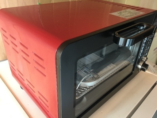 マイコンノンオイルフライオーブンDCO-1401  レッド