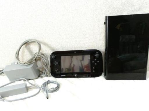 【条件付値下げ有】Wii Uブラック　箱無し説明書無し