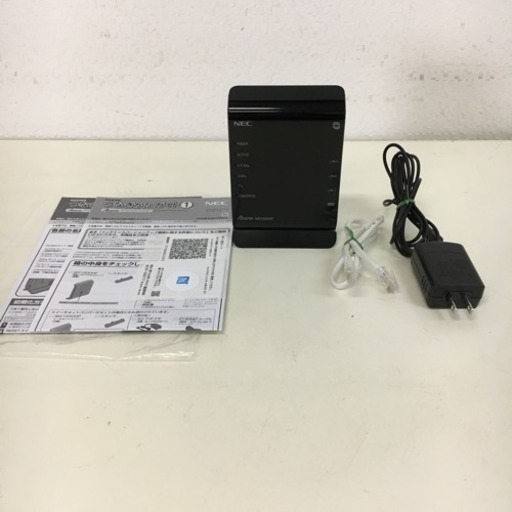 Nec 無線lanルータ Aterm Wg10hp Pa Wg10hp マロン 神沢の家電の中古あげます 譲ります ジモティーで不用品の処分
