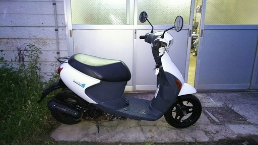 レッツ４　セル始動！バッテリー新品！原付　スクーター　DIO?JOG?