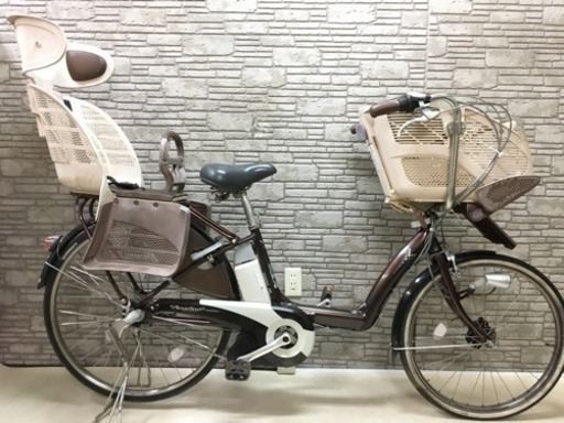 新基準 ブリジストン アンジェリーノ 8.1Ah リチウム 電動自転車 チャイルドシート