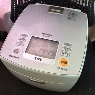 最終値下げ　四角の三菱 1升新方式非圧IHジャー炊飯器NJ-VV181-S