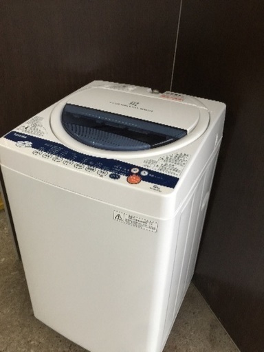 TOSHIBA製 12年式 風乾燥機能付き 6キロ洗濯機クリスタルドラム  超クリーニング済み✨