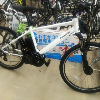 秋SALE　　Panasonic　電動アシスト自転車　　ハリヤ　2017モデル　　ホワイト