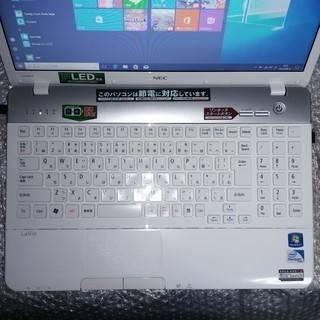 LaVie改⑪　Core i7 SSD+HDD ハイブリッドドライブ 500GB Win10
