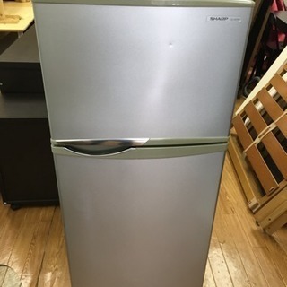 2013年製 シャープ 118L  冷凍冷蔵庫