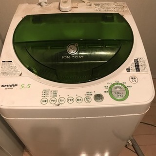 【0円！】SHARP 洗濯機 【あげます！】