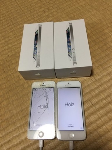 iPhone5 32G 2台まとめ売り