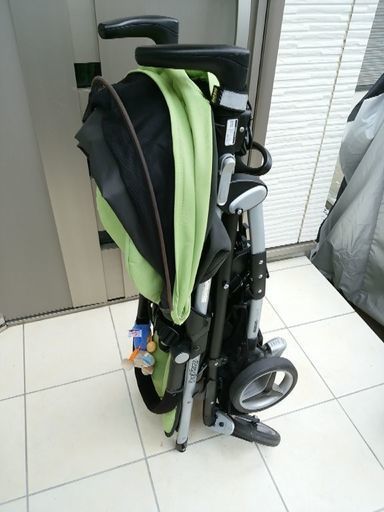 美品 Peg-Perego ペグ・ペレーゴ ベビーカー Si グリーン | www.csi