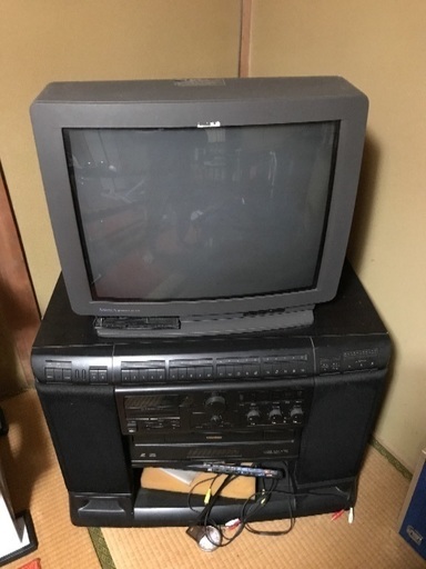 ブラウン管テレビカラオケつき ジャンク品 ちゃんだい 飯山のテレビ ブラウン管テレビ の中古あげます 譲ります ジモティーで不用品の処分 ブラウン管テレビカラオケつき ジャンク品 ちゃんだい 飯山のテレビ ブラウン管テレビ の中古あげます 譲ります ジモティーで不用品の処分