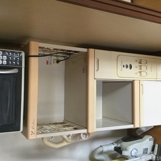 キッチン家電収納棚