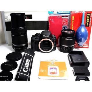 ☆スマホに転送できる☆Canon EOS Kiss X7 ダブルズームキット