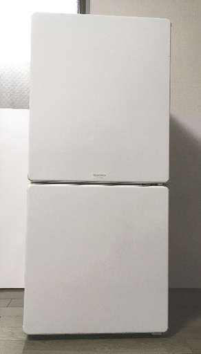 ノンフロン冷凍冷蔵庫 MORITA モリタ 白 ホワイト 2ドア 2011年製 MR-F110MB