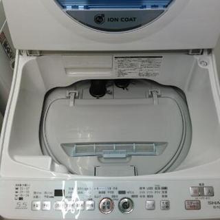 SHARP シャープ 5.5/3キロ 洗濯乾燥機 ES-TG55L 2014年
