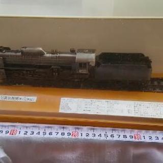 D51型 蒸気機関車 1/60 模型 ケース付 昭和 鉄道 デゴ...