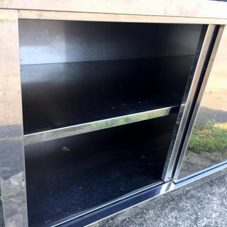 〓 A3 〓 ステンレス作業台 両扉 W1200×D550×H800 業務用　厨房