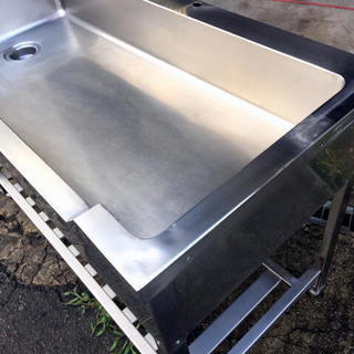 〓 R 〓 舟形シンク W1200×D600×H800 