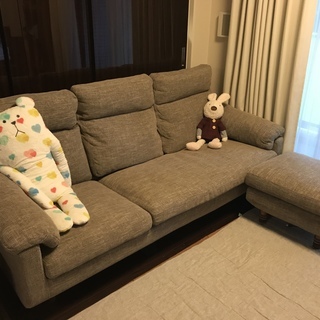 【美品】KEYUCA カレント ソファ 3.0P組替カウチセット（使用２年）