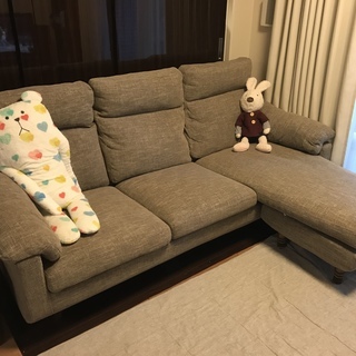 【美品】KEYUCA カレント ソファ 3.0P組替カウチセット（使用２年）