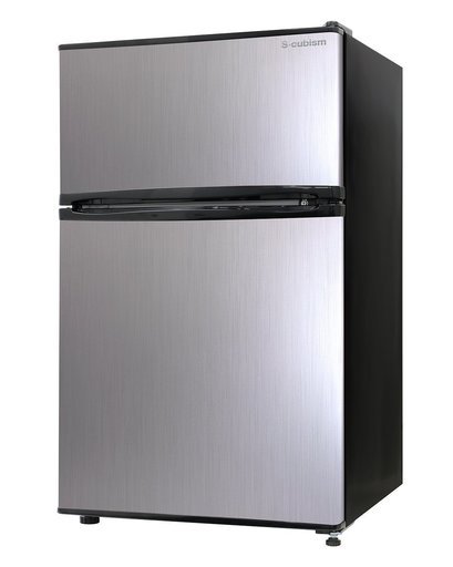 新品　エスキュービズム 2ドア冷蔵庫 WR-2090SL