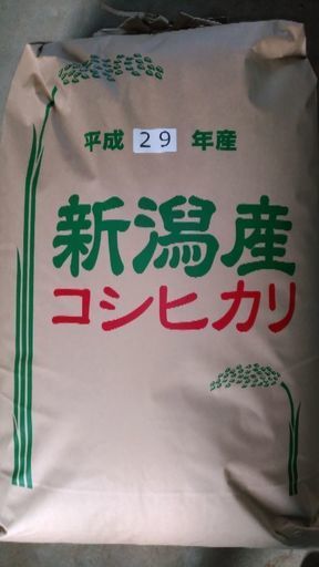 H29年新米新潟県長岡産コシヒカリ玄米30㎏