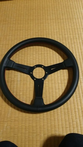 ナルディ ステアリング 36cm レッドステッチ ナルディ