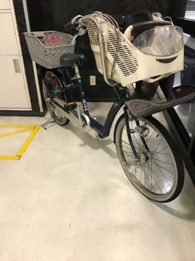 浦安から 軽整備済 ブリジストン製 アンジェリーノ 子供乗せ自転車