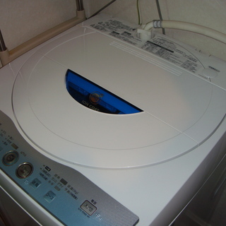 【取引中】シャープ ES-GE55L-A 簡易乾燥機能付洗濯機